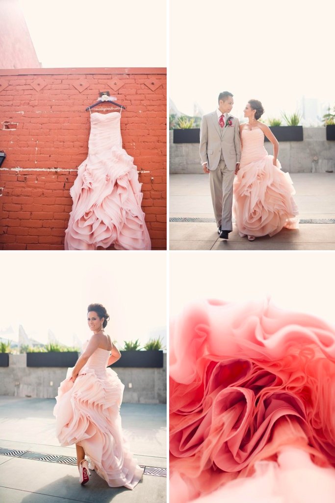 photo of And the Bride Wore Pink...