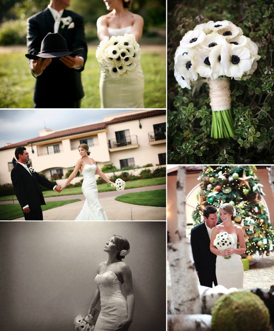 photo of Sweet Anemone Wedding Flower Inspiration