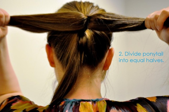 photo of DIY Wedding Hairstyle: Bow Bun Updo