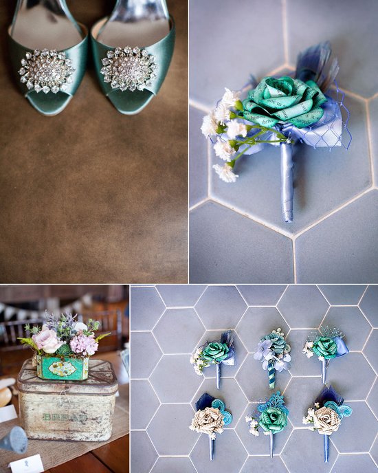 photo of Mint Green Wedding Style