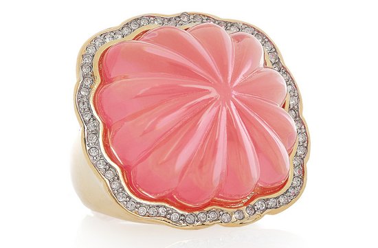 photo of Kenneth Jay Lane cocktail ring via Net-a-Porter