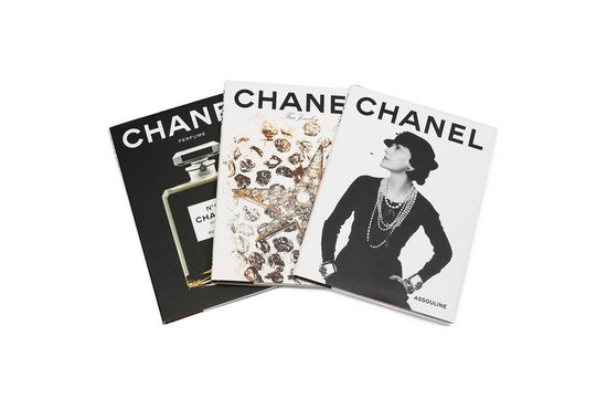 photo of Chanel hardcover books via Net-a-Porter