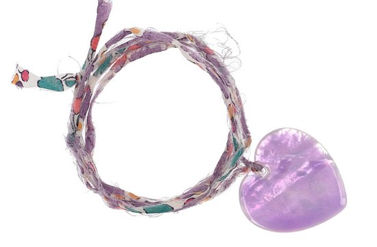 photo of Mother of Pearl charm bracelet via Net-a-Porter