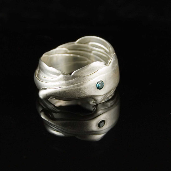 photo of Recycled unisex wedding band