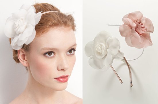 photo of Soft Petals bridal headband