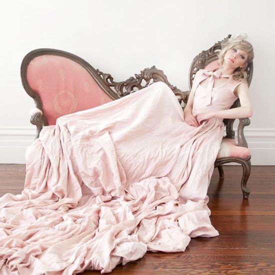 photo of Would You Wear a Pink Wedding Dress?