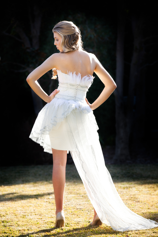 photo of cocoe voci wedding dress spring 2012 zoe