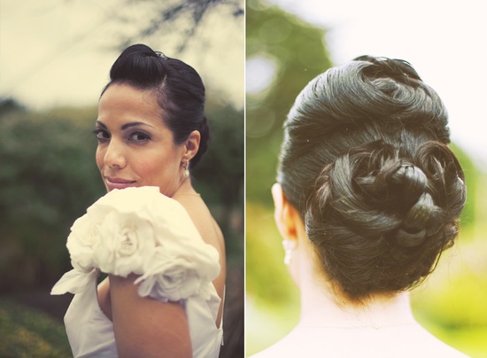photo of Real Brides, Really Gorgeous Wedding Hair