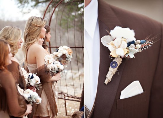 photo of Whimsical Vintage Wedding Style