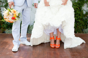 photo of Daring wedding shoes for 2012 brides