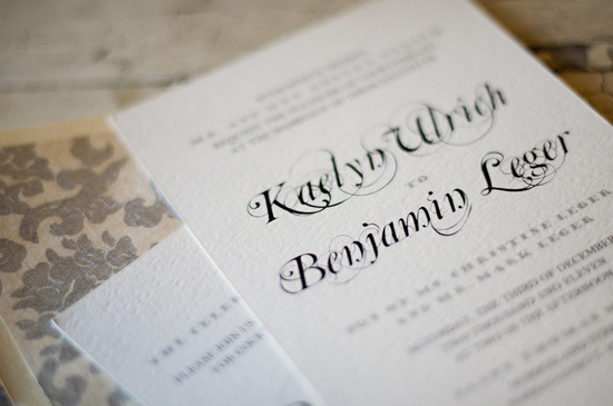 photo of Inspired Wedding Invitations, Escort Cards, Table Numbers and More