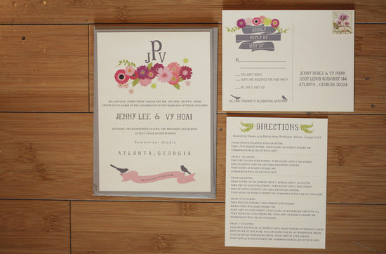 photo of Inspired Wedding Invitations, Escort Cards, Table Numbers and More