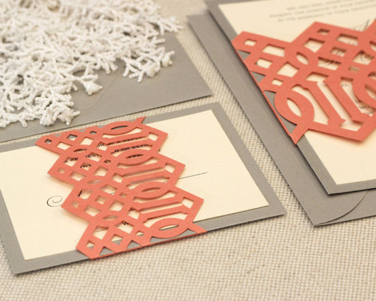 photo of Inspired Wedding Invitations, Escort Cards, Table Numbers and More