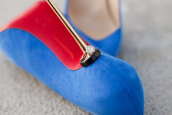 photo of Strut Your Stuff in Bold Wedding Shoes