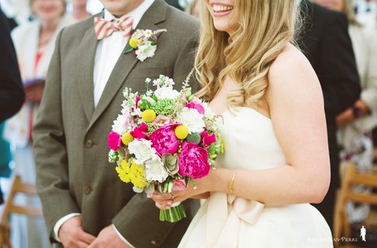 photo of Bright Bridal Bouquets