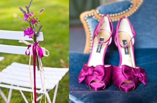 photo of Magenta Wedding Inspiration