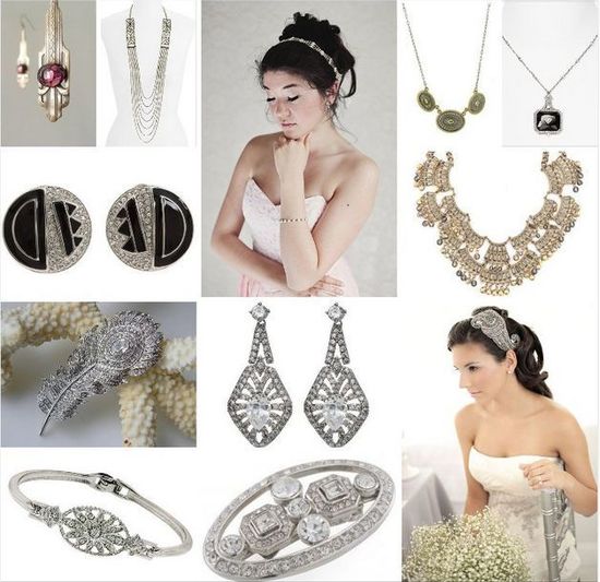 photo of Splurge Vs. Save: The Ultimate Affordable Art Deco Wedding Jewelry Breakdown