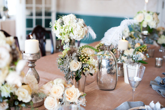 photo of Ice Blue + Sparkle Wedding Inspiration