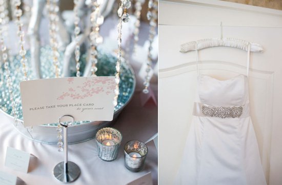 photo of Ice Blue + Sparkle Wedding Inspiration