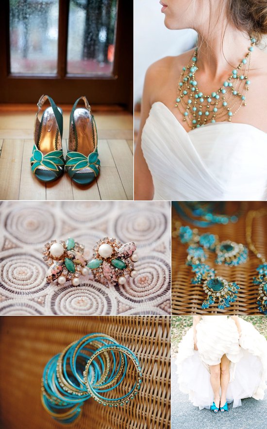 photo of Turquoise for Your Something Blue