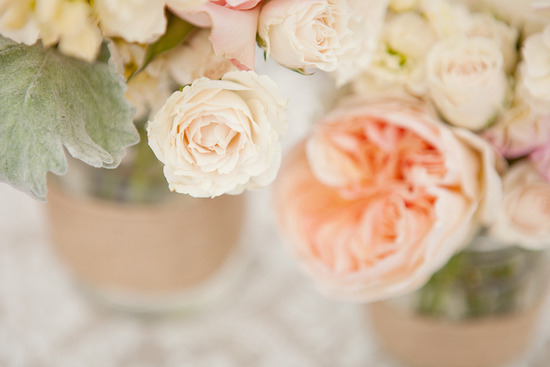 photo of Ethereal Wedding with a Peach and Ivory Palette
