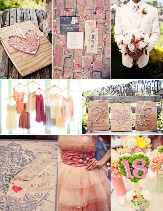 photo of Sweet Valentine's Day Wedding Inspiration
