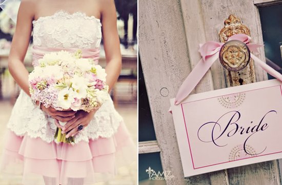 photo of Pretty Pink Wedding Inspiration
