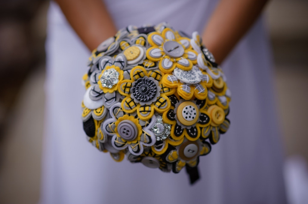 Wedding-flower-alternatives-bridal-bouquets-from-etsy-yellow-black-gray.full