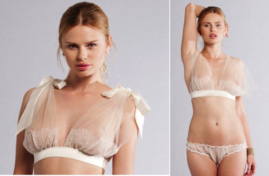 gorgeous handmade bridal lingerie for the wedding night from Etsy 1