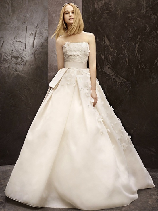 fall 2012 wedding dress White by Vera Wang bridal gowns vw351124