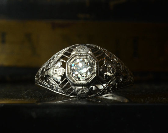 antique engagement rings for vintage brides 12