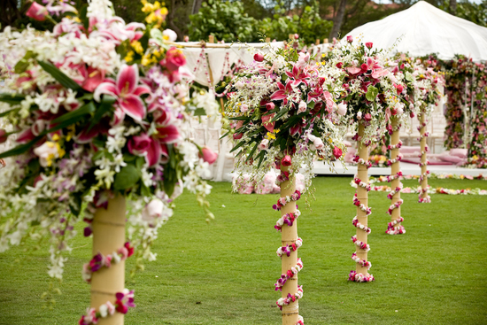 photo of Beachy Bamboo Wedding Inspiration
