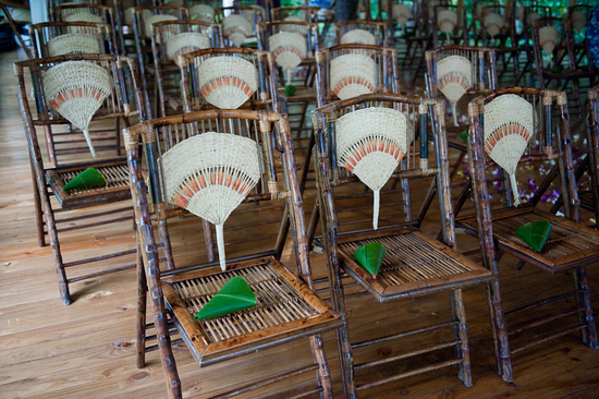 photo of Beachy Bamboo Wedding Inspiration