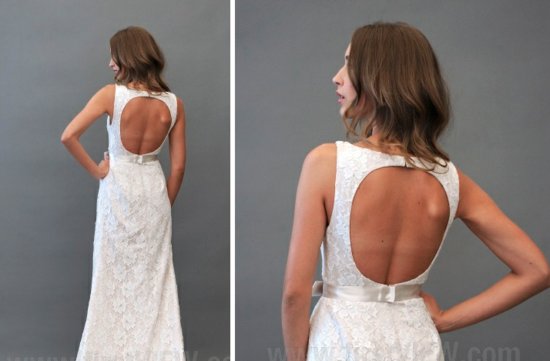 photo of 2013 Wedding Dresses with Stunning Statement Backs