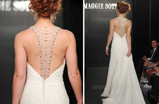 photo of 2013 Wedding Dresses with Stunning Statement Backs