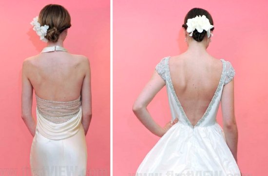 photo of 2013 Wedding Dresses with Stunning Statement Backs