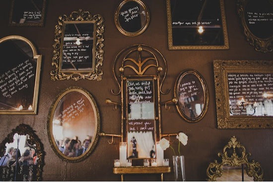 photo of Mirror Mirror on the Wall... Make My Wedding Sparkliest of All