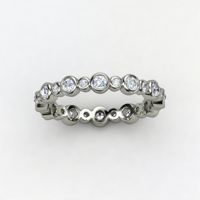 photo of Heartbeat Wedding Band