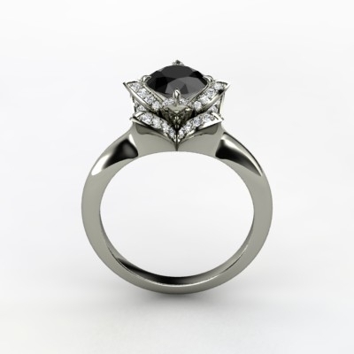 photo of Lotus Engagement Ring