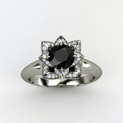 photo of Lotus Engagement Ring
