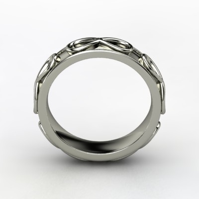 photo of Men's Infinity Wedding Band