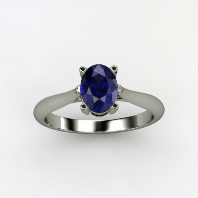 photo of Oval Solitaire Engagement Ring