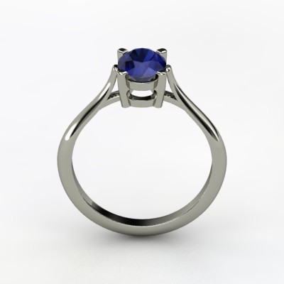 photo of Oval Solitaire Engagement Ring