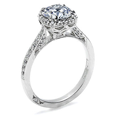 photo of Tacori Pave Engagement Ring 2620RDP