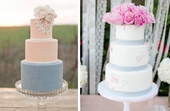 photo of Drool-Worthy Wedding Cakes with Sugary Sweet Blooms