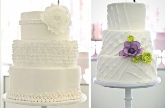 photo of Drool-Worthy Wedding Cakes with Sugary Sweet Blooms