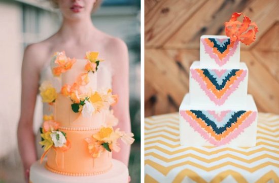 photo of Drool-Worthy Wedding Cakes with Sugary Sweet Blooms