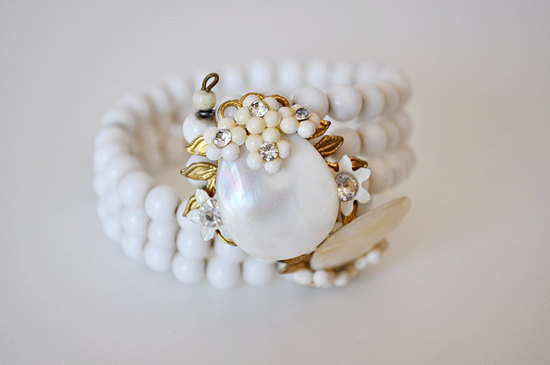 photo of 1950's bridal bracelet