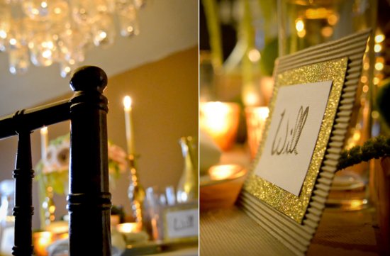 photo of Romantic Vintage Wedding Inspiration: Antique Treasures, Mason Jars & Moss