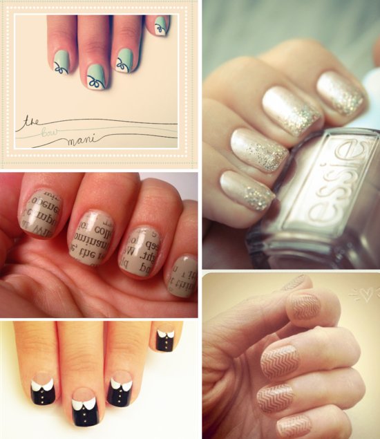 photo of Pretty Up Your Wedding Day Nails